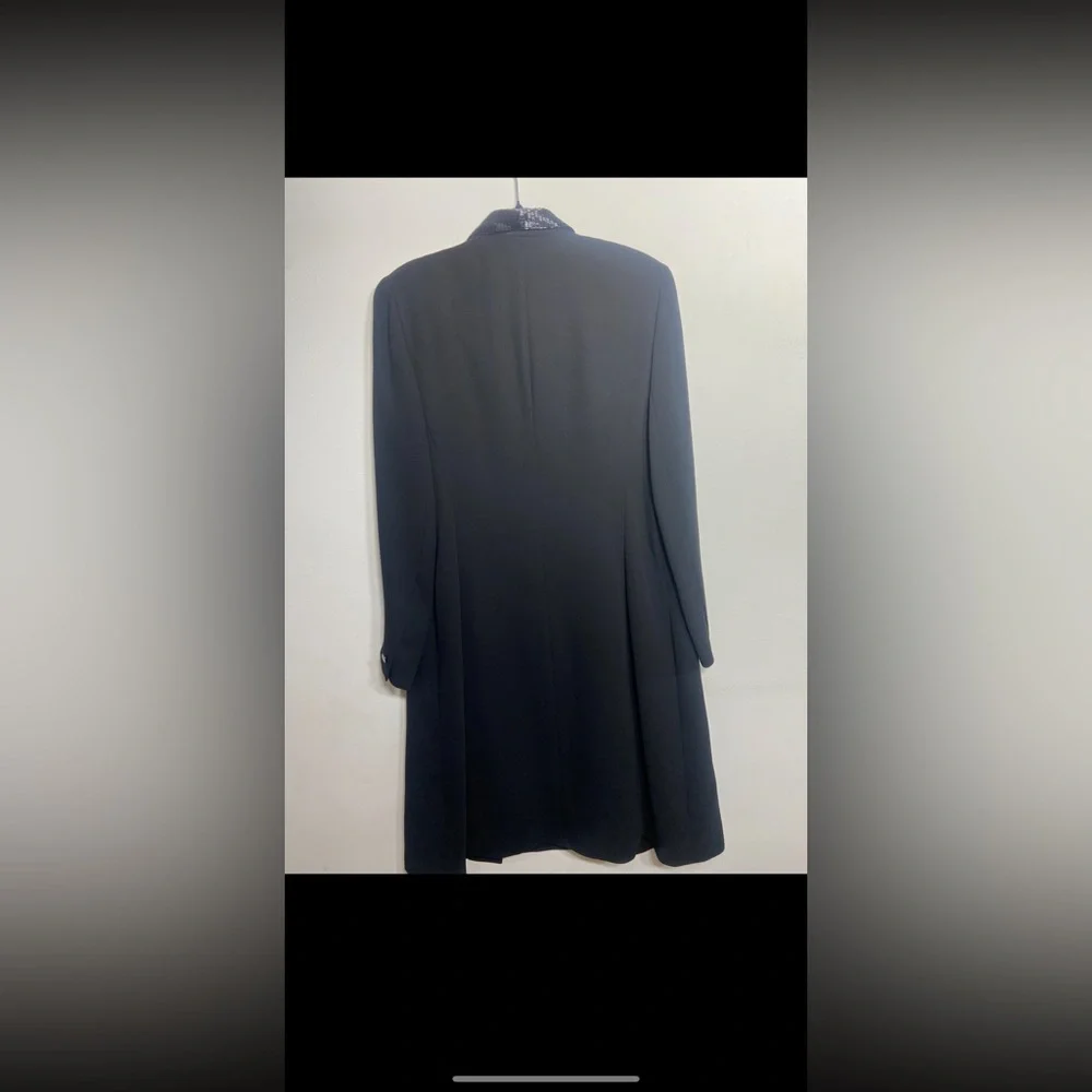 Dana Buchman Black Two Piece Dress And Jacket Set Size 10(m) - Picture 8 of 8